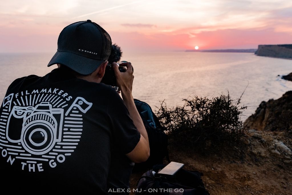 Alex on the go couché de soleil